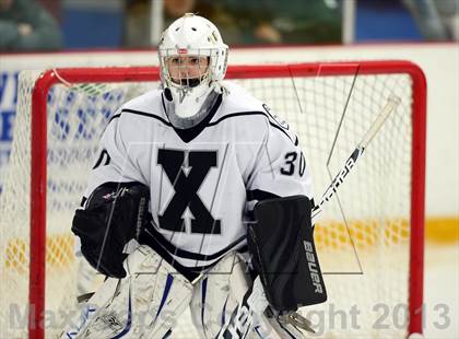 Thumbnail 1 in Notre Dame-West Haven vs. Xavier (West Haven Christmas Tournament) photogallery.