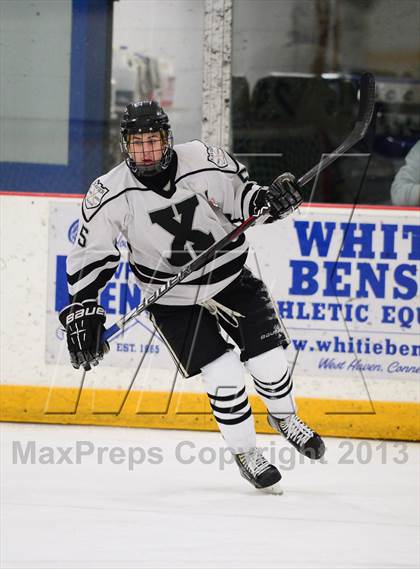 Thumbnail 2 in Notre Dame-West Haven vs. Xavier (West Haven Christmas Tournament) photogallery.