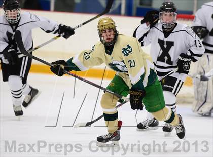 Thumbnail 3 in Notre Dame-West Haven vs. Xavier (West Haven Christmas Tournament) photogallery.