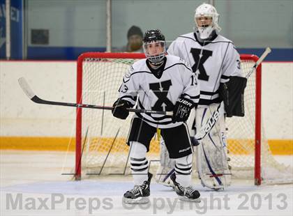 Thumbnail 1 in Notre Dame-West Haven vs. Xavier (West Haven Christmas Tournament) photogallery.