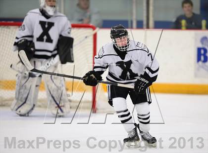 Thumbnail 3 in Notre Dame-West Haven vs. Xavier (West Haven Christmas Tournament) photogallery.