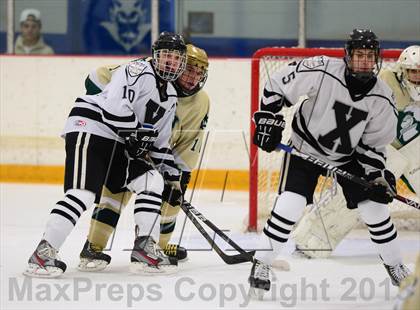Thumbnail 3 in Notre Dame-West Haven vs. Xavier (West Haven Christmas Tournament) photogallery.