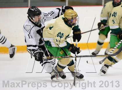 Thumbnail 3 in Notre Dame-West Haven vs. Xavier (West Haven Christmas Tournament) photogallery.