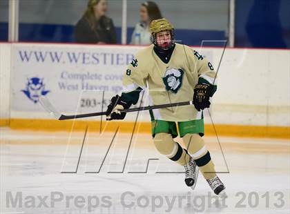 Thumbnail 1 in Notre Dame-West Haven vs. Xavier (West Haven Christmas Tournament) photogallery.