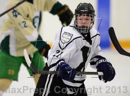 Thumbnail 1 in Notre Dame-West Haven vs. Xavier (West Haven Christmas Tournament) photogallery.