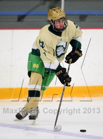 Thumbnail 1 in Notre Dame-West Haven vs. Xavier (West Haven Christmas Tournament) photogallery.
