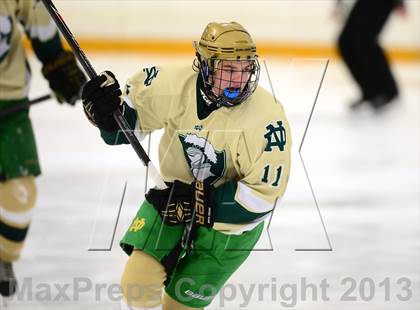 Thumbnail 3 in Notre Dame-West Haven vs. Xavier (West Haven Christmas Tournament) photogallery.