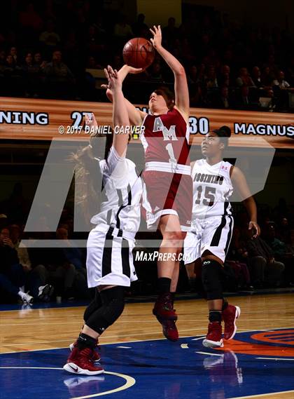 Thumbnail 3 in Ossining vs. Albertus Magnus (Section 1 Class AA Final) photogallery.