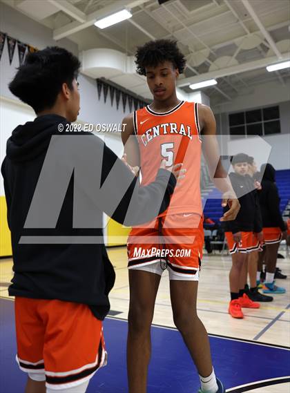 Thumbnail 2 in Salesian College Preparatory vs. Central (CIF D2 NorCal First Round) photogallery.