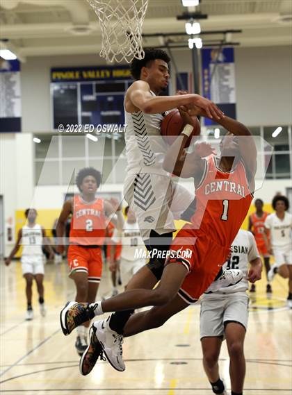 Thumbnail 2 in Salesian College Preparatory vs. Central (CIF D2 NorCal First Round) photogallery.