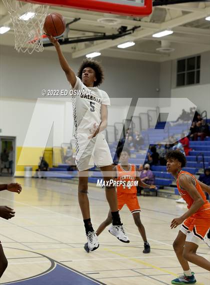 Thumbnail 1 in Salesian College Preparatory vs. Central (CIF D2 NorCal First Round) photogallery.