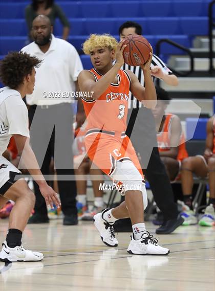 Thumbnail 2 in Salesian College Preparatory vs. Central (CIF D2 NorCal First Round) photogallery.