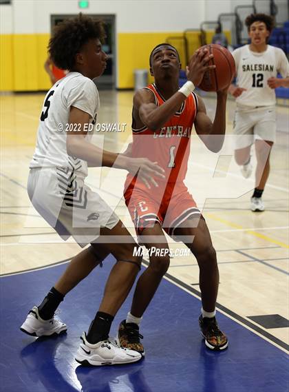 Thumbnail 1 in Salesian College Preparatory vs. Central (CIF D2 NorCal First Round) photogallery.