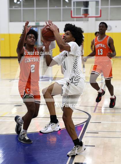 Thumbnail 1 in Salesian College Preparatory vs. Central (CIF D2 NorCal First Round) photogallery.