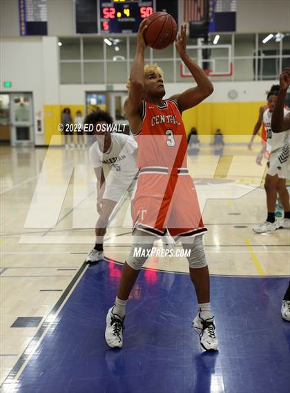 Thumbnail 3 in Salesian College Preparatory vs. Central (CIF D2 NorCal First Round) photogallery.