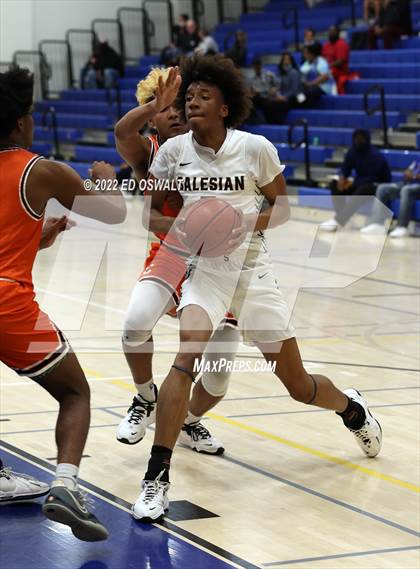 Thumbnail 2 in Salesian College Preparatory vs. Central (CIF D2 NorCal First Round) photogallery.