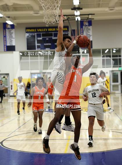 Thumbnail 1 in Salesian College Preparatory vs. Central (CIF D2 NorCal First Round) photogallery.
