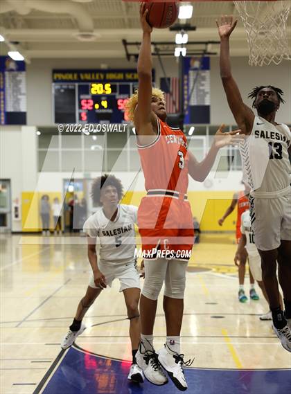 Thumbnail 1 in Salesian College Preparatory vs. Central (CIF D2 NorCal First Round) photogallery.