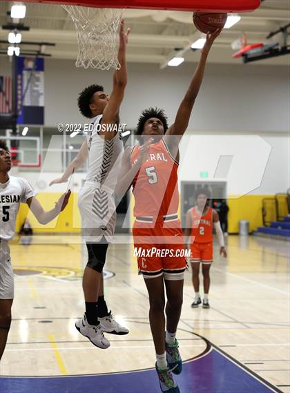 Thumbnail 3 in Salesian College Preparatory vs. Central (CIF D2 NorCal First Round) photogallery.