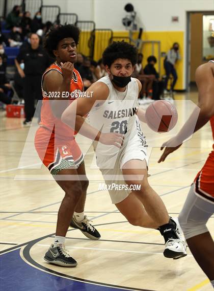 Thumbnail 2 in Salesian College Preparatory vs. Central (CIF D2 NorCal First Round) photogallery.