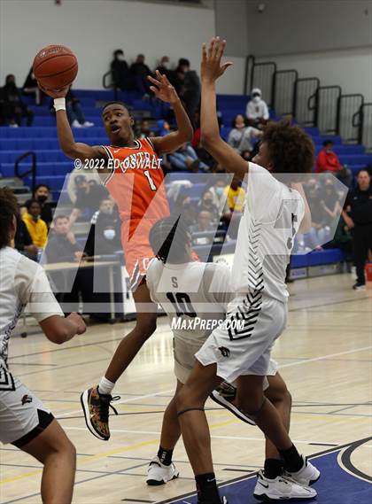 Thumbnail 3 in Salesian College Preparatory vs. Central (CIF D2 NorCal First Round) photogallery.