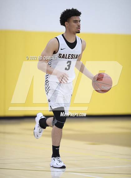 Thumbnail 2 in Salesian College Preparatory vs. Central (CIF D2 NorCal First Round) photogallery.