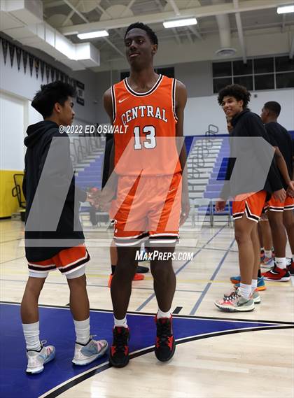 Thumbnail 3 in Salesian College Preparatory vs. Central (CIF D2 NorCal First Round) photogallery.