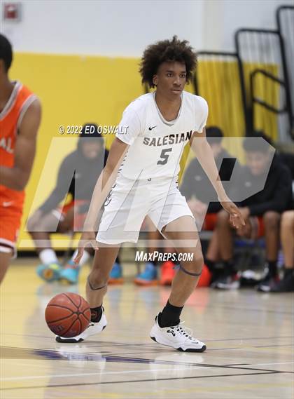 Thumbnail 3 in Salesian College Preparatory vs. Central (CIF D2 NorCal First Round) photogallery.