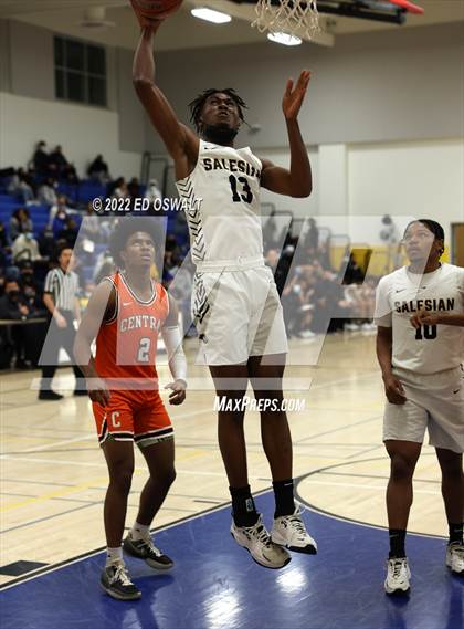 Thumbnail 1 in Salesian College Preparatory vs. Central (CIF D2 NorCal First Round) photogallery.