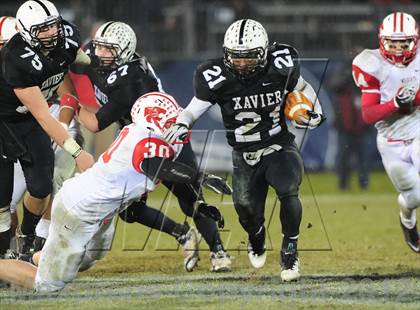 Thumbnail 2 in Norwich Free Academy vs. Xavier (CIAC Class LL Final) photogallery.