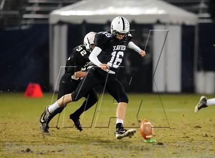 Thumbnail 3 in Norwich Free Academy vs. Xavier (CIAC Class LL Final) photogallery.