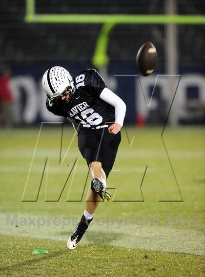 Thumbnail 2 in Norwich Free Academy vs. Xavier (CIAC Class LL Final) photogallery.