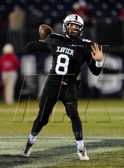 Thumbnail 3 in Norwich Free Academy vs. Xavier (CIAC Class LL Final) photogallery.