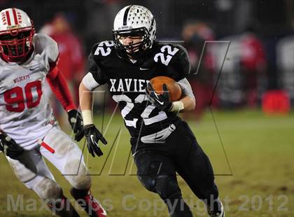 Thumbnail 3 in Norwich Free Academy vs. Xavier (CIAC Class LL Final) photogallery.