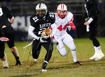 Thumbnail 1 in Norwich Free Academy vs. Xavier (CIAC Class LL Final) photogallery.