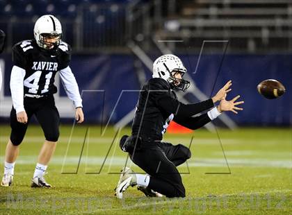 Thumbnail 2 in Norwich Free Academy vs. Xavier (CIAC Class LL Final) photogallery.