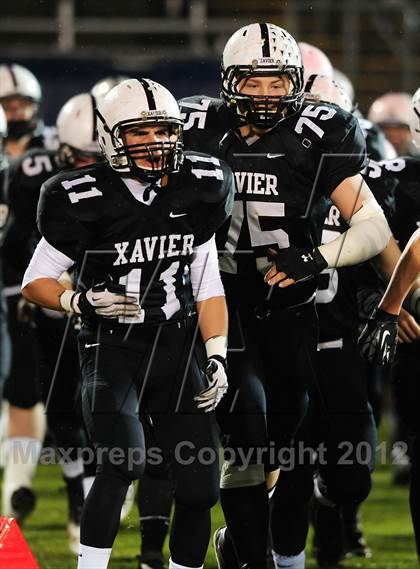 Thumbnail 3 in Norwich Free Academy vs. Xavier (CIAC Class LL Final) photogallery.