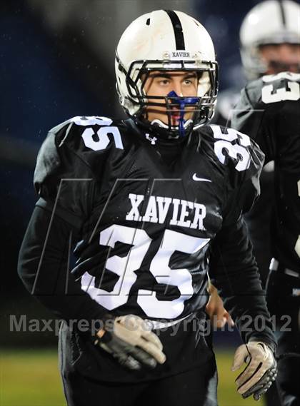 Thumbnail 3 in Norwich Free Academy vs. Xavier (CIAC Class LL Final) photogallery.