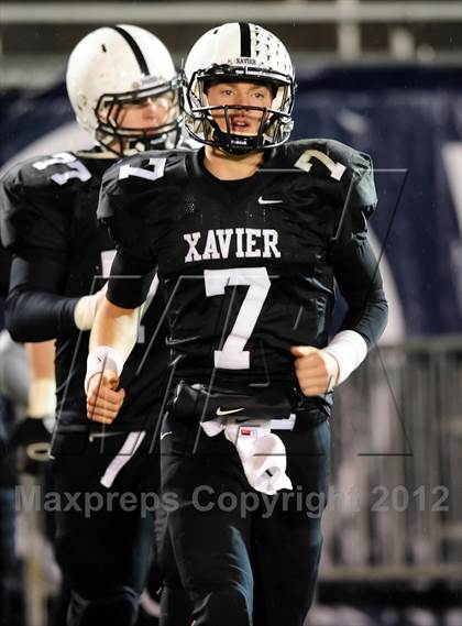 Thumbnail 2 in Norwich Free Academy vs. Xavier (CIAC Class LL Final) photogallery.
