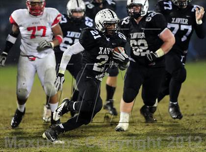 Thumbnail 3 in Norwich Free Academy vs. Xavier (CIAC Class LL Final) photogallery.