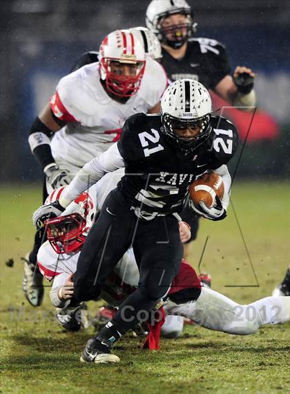 Thumbnail 3 in Norwich Free Academy vs. Xavier (CIAC Class LL Final) photogallery.