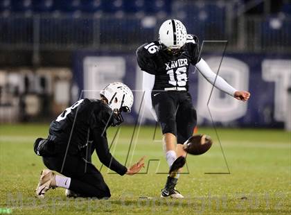 Thumbnail 2 in Norwich Free Academy vs. Xavier (CIAC Class LL Final) photogallery.