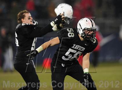 Thumbnail 2 in Norwich Free Academy vs. Xavier (CIAC Class LL Final) photogallery.