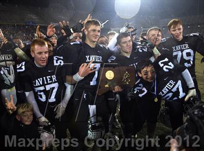 Thumbnail 2 in Norwich Free Academy vs. Xavier (CIAC Class LL Final) photogallery.