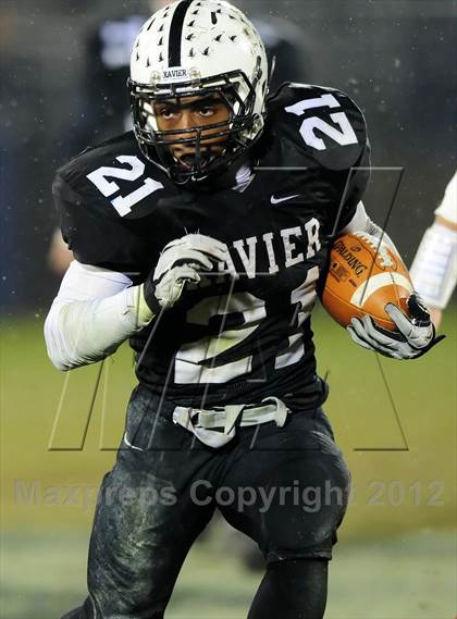 Thumbnail 3 in Norwich Free Academy vs. Xavier (CIAC Class LL Final) photogallery.