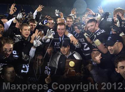Thumbnail 1 in Norwich Free Academy vs. Xavier (CIAC Class LL Final) photogallery.