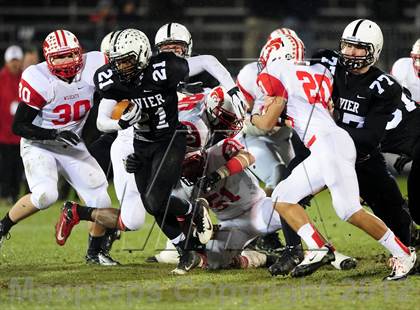 Thumbnail 3 in Norwich Free Academy vs. Xavier (CIAC Class LL Final) photogallery.