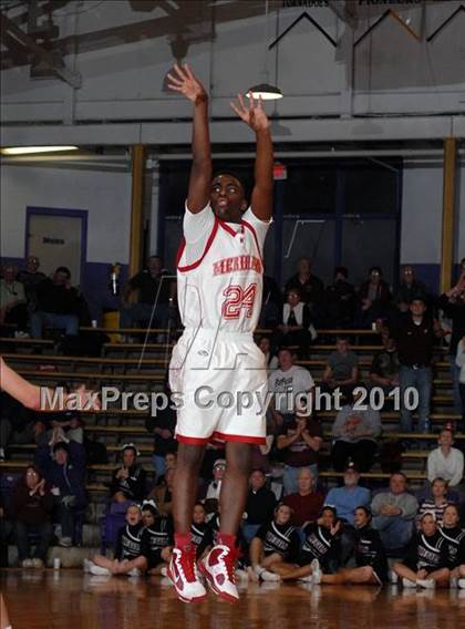 Thumbnail 3 in Meridian vs. Sesser-Valier (IHSA Class 1A Sectional Championship) photogallery.