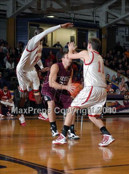 Thumbnail 2 in Meridian vs. Sesser-Valier (IHSA Class 1A Sectional Championship) photogallery.