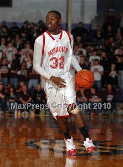 Thumbnail 1 in Meridian vs. Sesser-Valier (IHSA Class 1A Sectional Championship) photogallery.